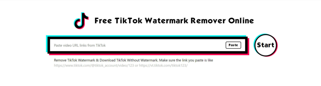 Remover marca d'água do TikTok online