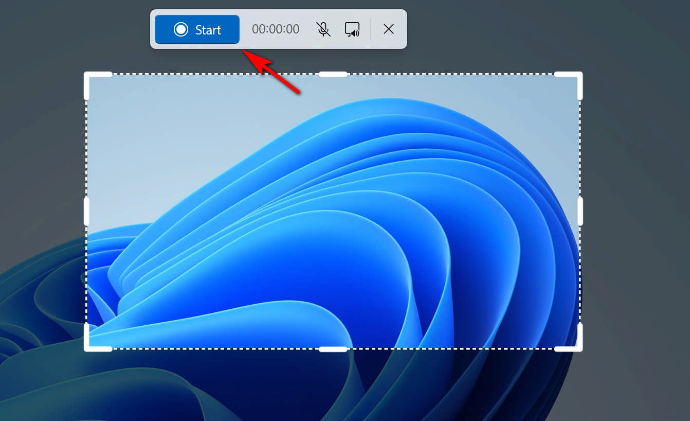 Commencer à filtrer l'enregistrement sur Windows 11