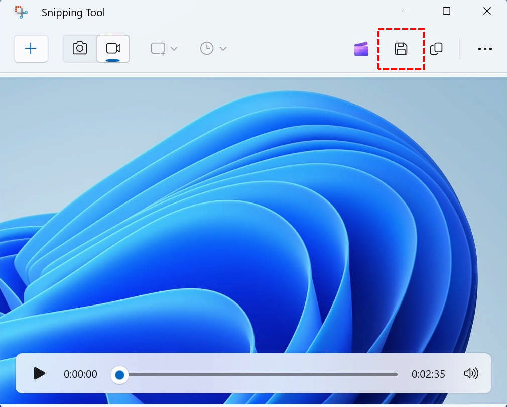 録音したファイルをデバイスに保存する