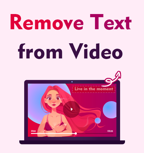 Eliminar texto del video