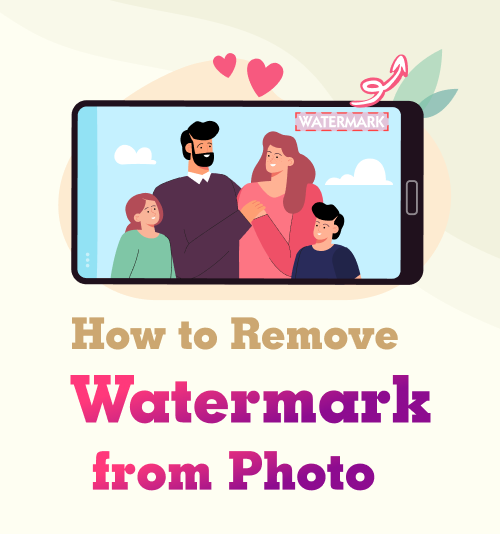 Como remover marca d'água da foto