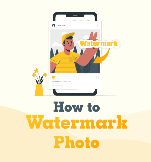 Wie man ein Foto mit einem Wasserzeichen versehen kann