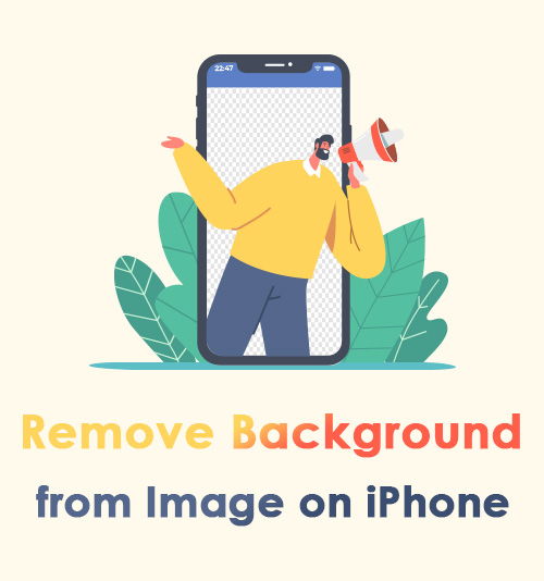 Rimuovi lo sfondo dall'immagine su iPhone