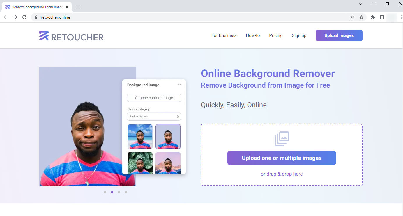 Get into Retoucher Online