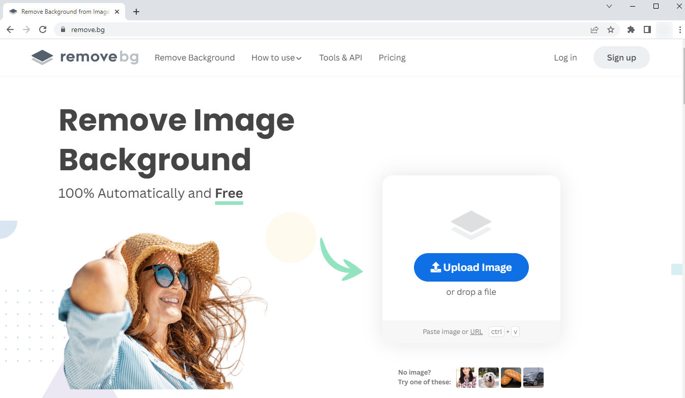 Search for remove.bg