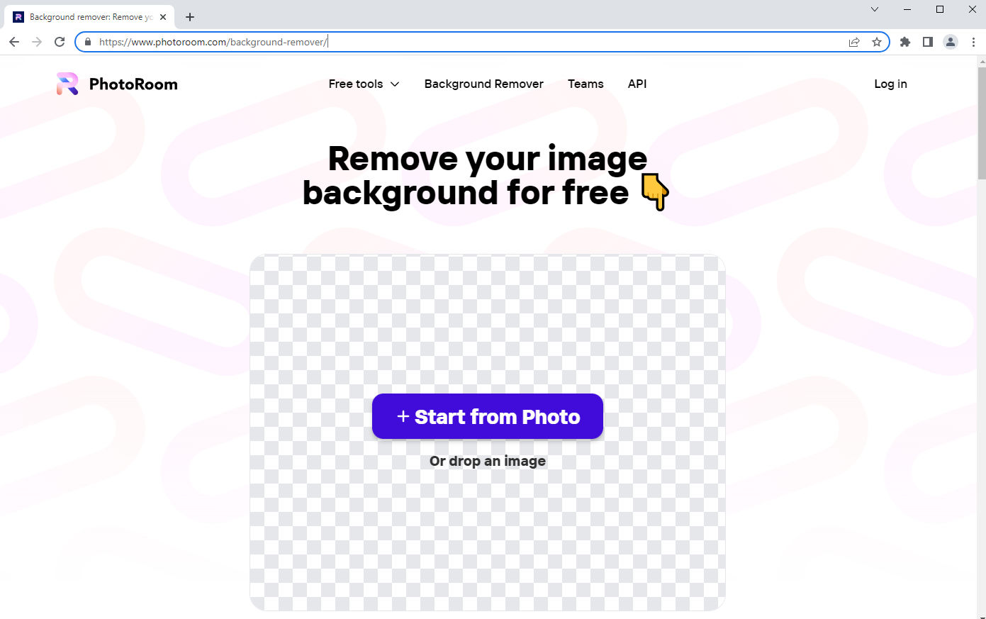 Go to PhotoRoom homepage