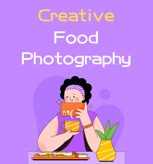 fotografía creativa de comida