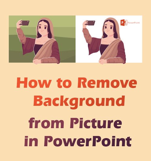 How to remove background from picture in PowerPoint