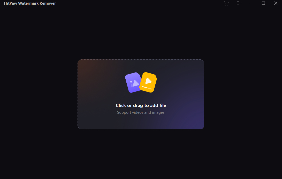 Open HitPaw Watermark Remover