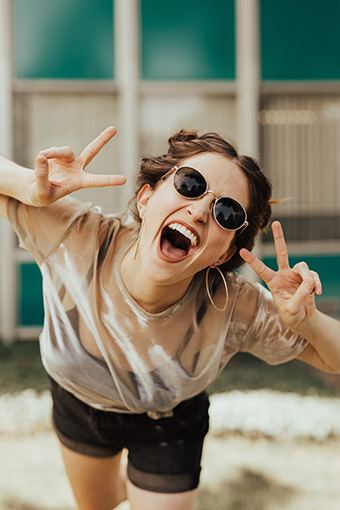 Uma foto sua no seu momento mais feliz