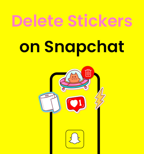 Come eliminare gli adesivi su Snapchat