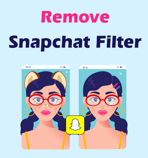 Snapchat フィルターを削除する