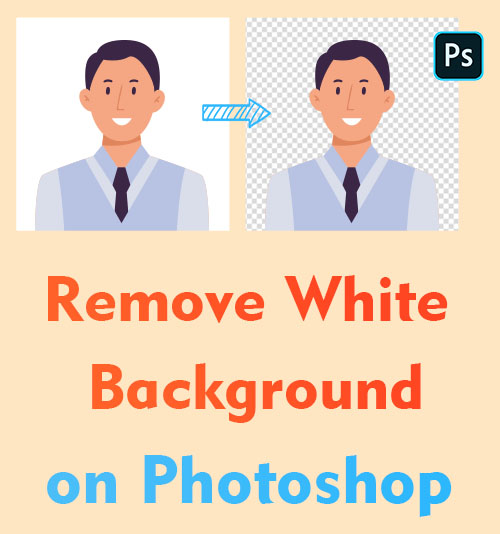 Entfernen Sie den weißen Hintergrund in Photoshop