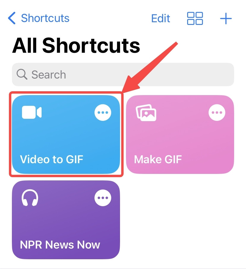 Pressione a ferramenta Vídeo para GIF