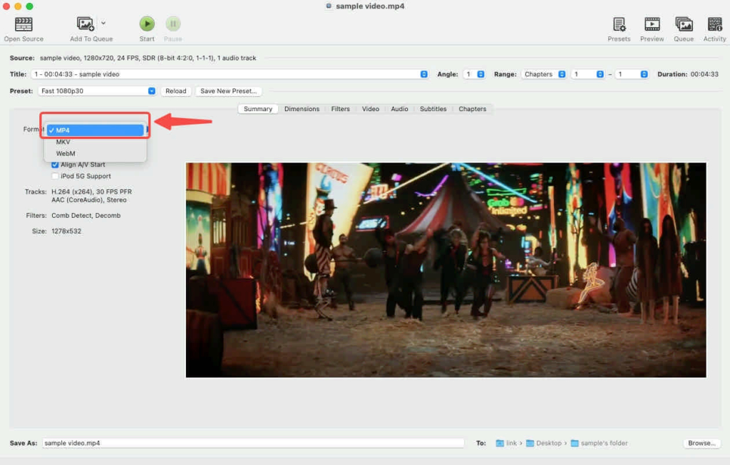 Three Fast Lanes How to Convert QuickTime to MP4