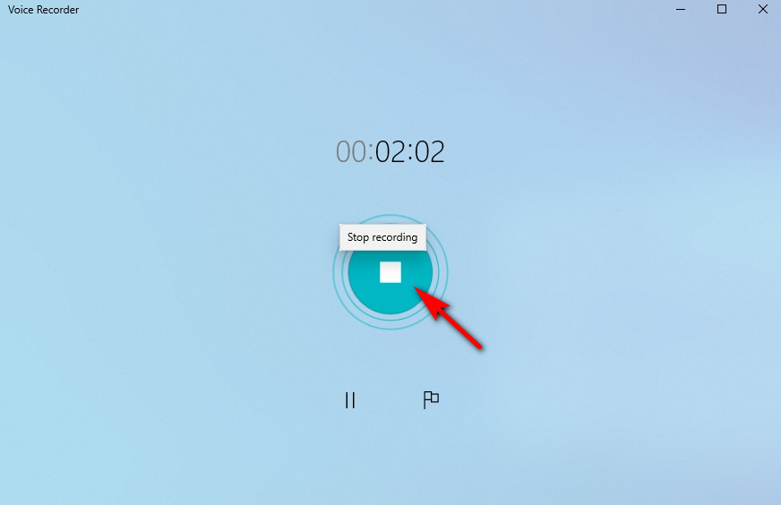 Windows Voice Recorder
