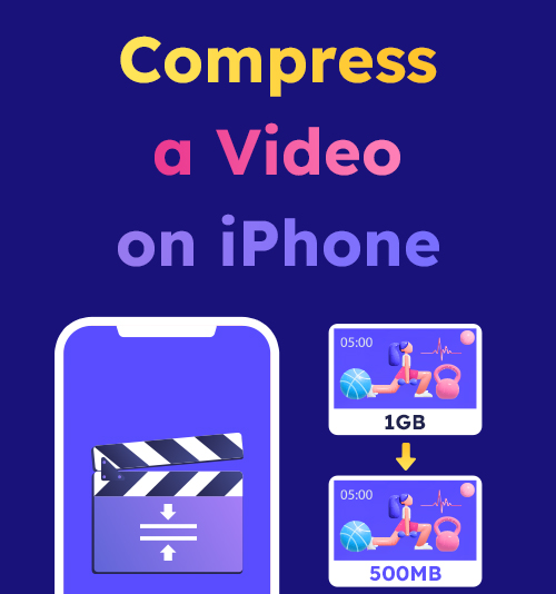 Komprimieren Sie ein Video auf dem iPhone