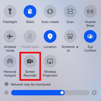 Built-in recorder