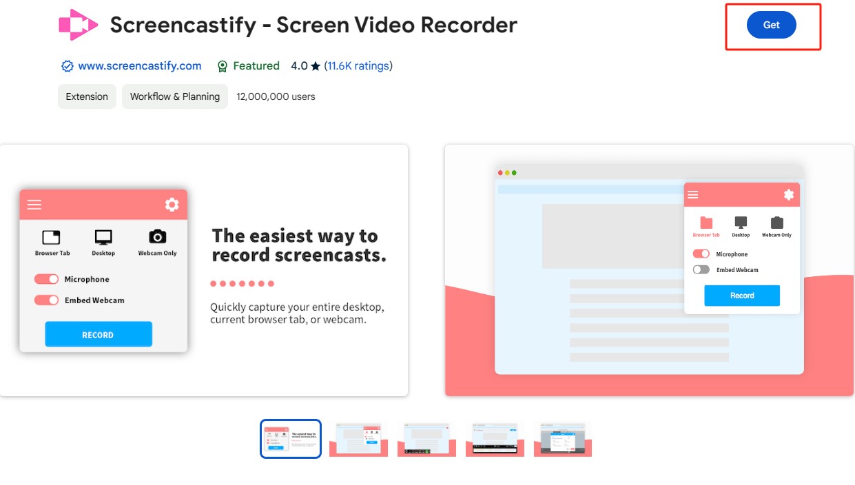 Скачать Screencastify