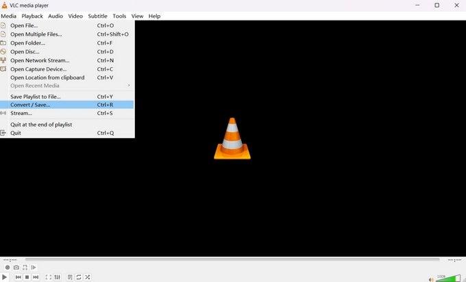 Go to the conversion tool of VLC