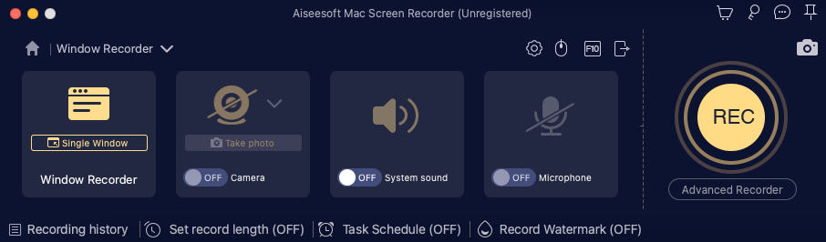 Open Mac Screen Recorder