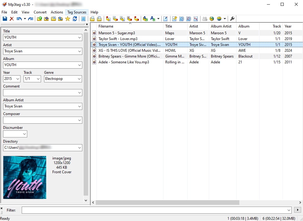 01 Editor di metadati musicali Mp3tag