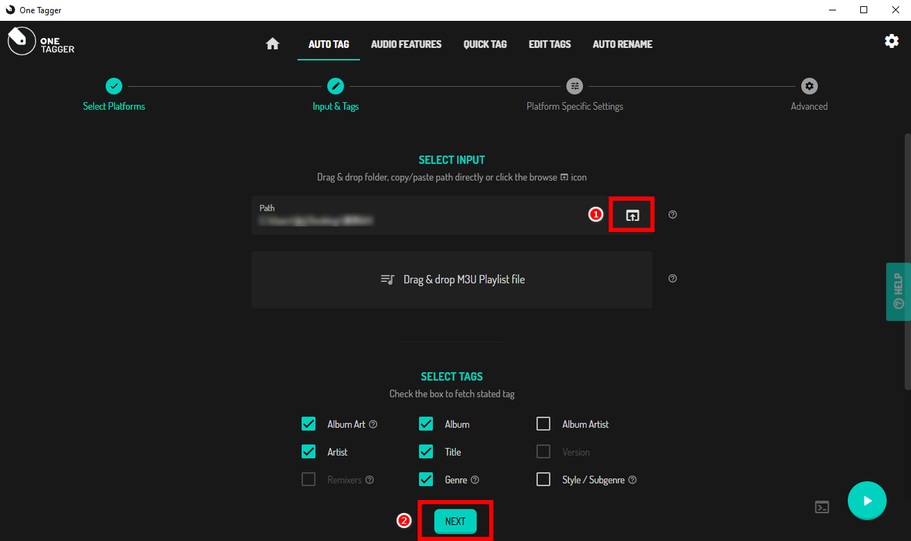 04 Importar arquivos e selecionar informações de tags