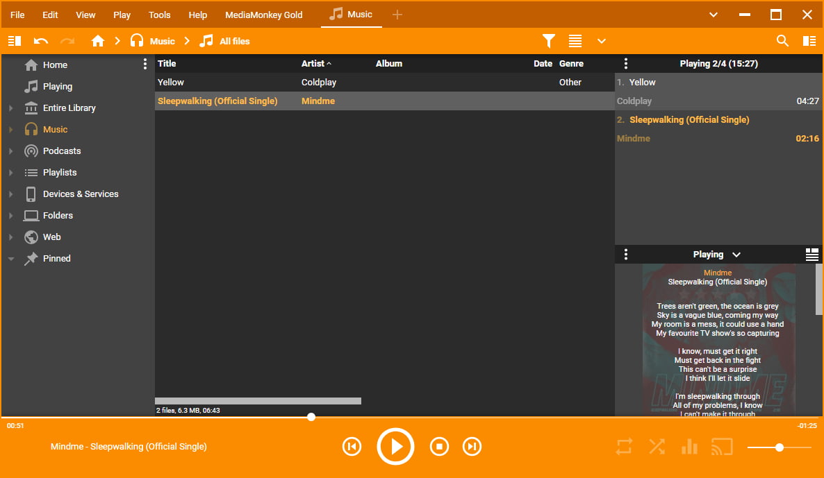 06 โปรแกรมแก้ไขแท็ก MP3 ของ MediaMonkey
