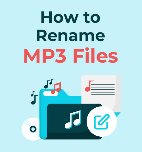 วิธีการเปลี่ยนชื่อ MP3 เนื้อไม่มีมัน