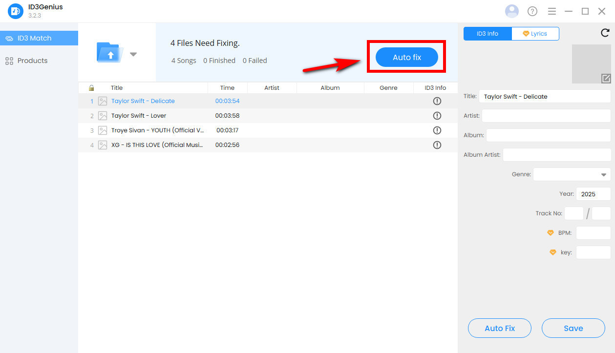 Automatically Update Music Metadata