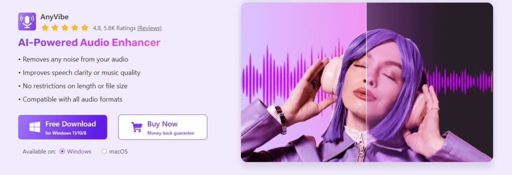 01 AnyVibe Audio Enhancer