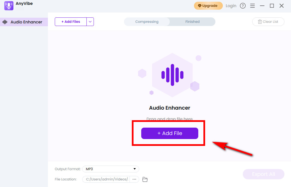 02 Télécharger le fichier sur Echo Remover