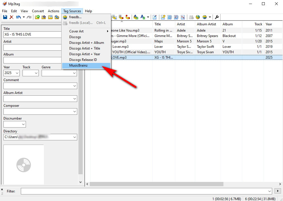 02 음악 태그 자동 수정