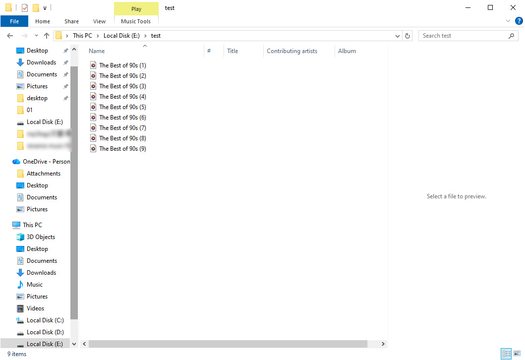 06 إعادة تسمية ملفات الموسيقى بالجملة