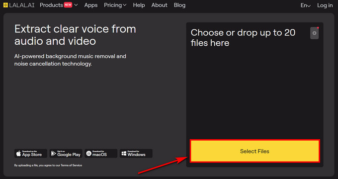 08 파일 업로드 LALAL.AI