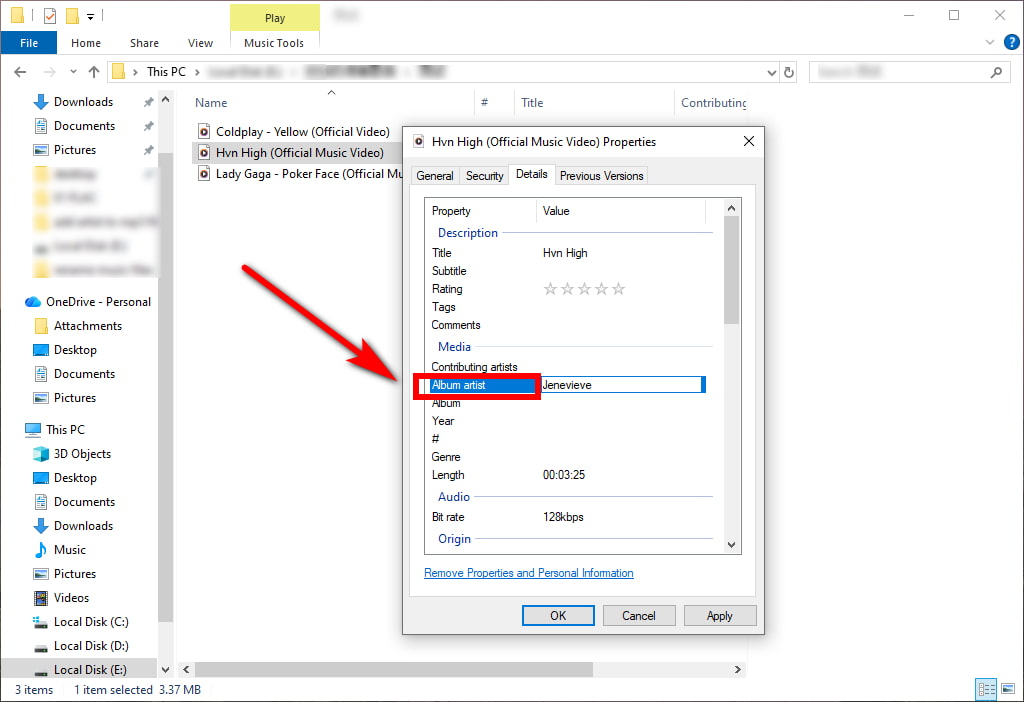 06 アーティスト名を追加する MP3 file